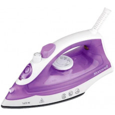 Fier de călcat Maxwell MW-3042, White/Violet Fier de călcat Maxwell MW-3042, White/Violet