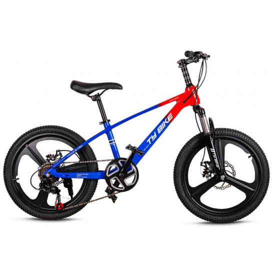 Bicicletă copii TyBike BK-7 Blue/Red (20")