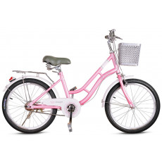 Bicicletă copii TyBike DF-01 Pink (20")