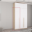 Dulap Mobildor Smart-Home (40 cm) cu bara, Sonoma/White