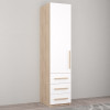 Dulap Mobildor Smart-Home (45 cm) cu sertare, Sonoma/White