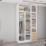 Dulap superior Mobildor Smart-Home, 45x56x40 cm, White/Sonoma