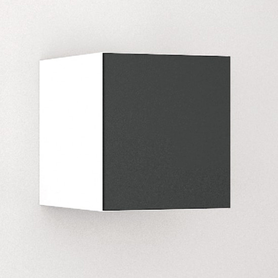 Dulap superior Mobildor Smart-Home, 40x56x50 cm, White/Anthracite