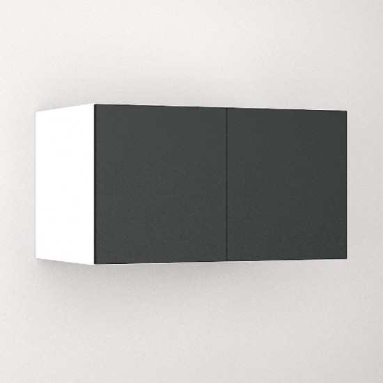 Антресоль Mobildor Smart-Home, 90x56x50 cm, White/Anthracite