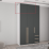 Антресоль Mobildor Smart-Home, 90x56x50 cm, White/Anthracite