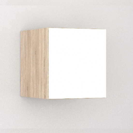 Dulap superior Mobildor Smart-Home, 40x56x50 cm, Sonoma/White