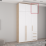 Dulap superior Mobildor Smart-Home, 40x56x50 cm, Sonoma/White