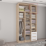 Dulap superior Mobildor Smart-Home, 50x56x50 cm, Sonoma/White