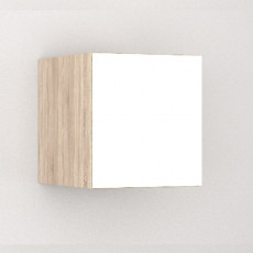 Dulap superior Mobildor Smart-Home, 50x56x60 cm, Sonoma/White