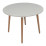 Набор мебели Eva стол DT 402-1 + 4 стула LC-618WO Dark Brown16 (velur)