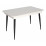 Набор мебели Eva стол DT 431-1R B + 4 стула XR-154B Dark Grey57 (velur)