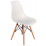 Набор мебели Eva стол DT 431-1R Wo + 4 стула LC-021 White (plastic)