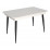 Набор мебели Eva стол DT 432-1R B + 4 стула LC-618B Dark Grey 57(velur)
