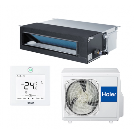 Aparat aer condiționat tip canal 48000 BTU Haier Medium ESP AD140S2SM3FA/1U140S2SN1FB