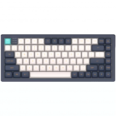 Клавиатура проводная Dark Project KD83A Navy Blue/Ivory