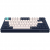 Tastatură cu fir Dark Project KD83A Navy Blue/Ivory