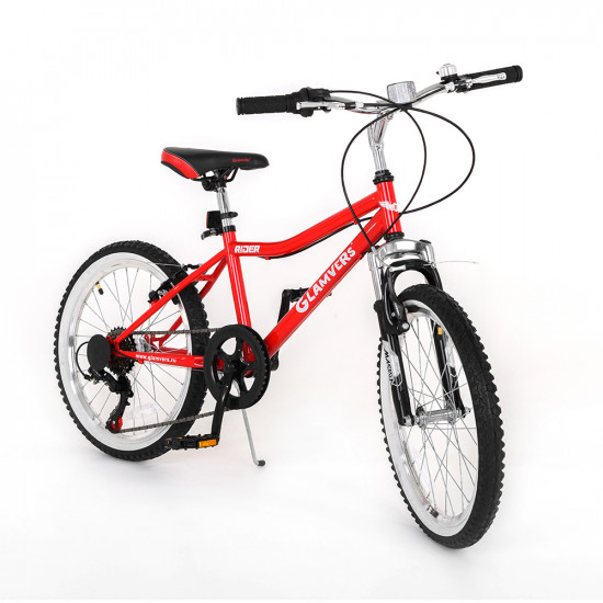 Bicicletă copii Glamvers Rider Red (20")