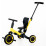 Tricicleta Glamvers Triplex 3in1 Yellow