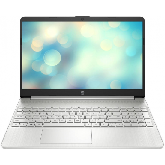 Ноутбук 15,6" HP 15s-fq5079ci / Intel Core i3-1215U / 8 ГБ / 512 ГБ SSD / Natural Silver