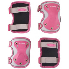 Set de protectii pentru genunchi si coate Micro AC5477 Pink (M)