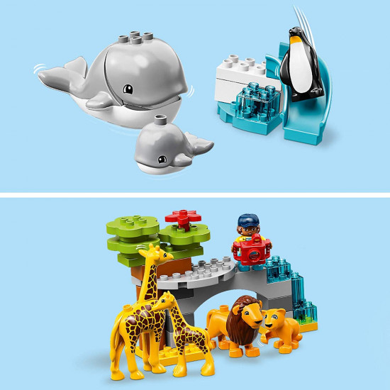 lego duplo animalele lumii
