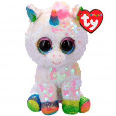 Ty Flippables TY36669 Jucarie de Plus cu paiete "Unicorn Pixy" 15 cm Ty Flippables TY36669 Jucarie de Plus cu paiete "Unicorn Pixy" 15 cm