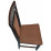 Набор мебели Eva Стол CAPELLA V Chocolate + 4 стула DEPPA R (Chocolate, F-789 Brown)