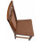 Набор мебели Eva Стол CAPELLA V Burnish + 4 стула DEPPA R (Burnish, F-789 Brown)