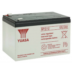 Аккумулятор для резервного питания Yuasa NP12-12-TW, 12 В 12 Ач