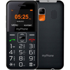 Телефон мобильный MyPhone Halo Easy Black