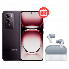 Смартфон Oppo Reno 12 Pro 5G, 12Гб/512ГБ, Nebula Black + Подарок OPPO TWS Headphones Enco Buds2 Pro + OPPO Power Adapter SUPERVOOC 80W