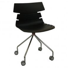 Fotoliu birou Vitra scandinav CT-606-1N, negru Fotoliu birou Vitra scandinav CT-606-1N, negru
