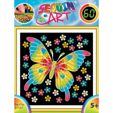 Sequin Art SQ1325 Set creativ cu paiete ,,60 Fluture'' Sequin Art SQ1325 Set creativ cu paiete ,,60 Fluture''