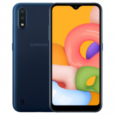 Smartphone SAMSUNG Galaxy A01, Dual-SIM (2 GB/16 GB) Blue Smartphone SAMSUNG Galaxy A01, Dual-SIM (2 GB/16 GB) Blue