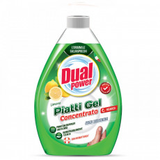Soluție pentru spălat vase Dual Power Lemon Green, 1 L Soluție pentru spălat vase Dual Power Lemon Green, 1 L