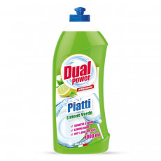 Soluție pentru spălat vase Dual Power Lemon Green, 1 L Soluție pentru spălat vase Dual Power Lemon Green, 1 L