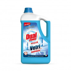 Spray pentru curățarea suprafețelor din sticlă Dual Power, 5 L Spray pentru curățarea suprafețelor din sticlă Dual Power, 5 L