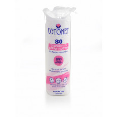Discuri de bumbac Cotonet, 80 buc. Discuri de bumbac Cotonet, 80 buc.