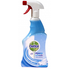 Spray multifucnțional Dettol Power & Fresh, 0.5 L Spray multifucnțional Dettol Power & Fresh, 0.5 L