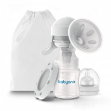 Pompa manuală pentru sân BabyOno NATUREL Pompa manuală pentru sân BabyOno NATUREL