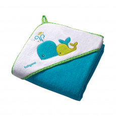 Bețișoare cu vată cu protecție BabyOno cu glugă din velur, Blue Bețișoare cu vată cu protecție BabyOno cu glugă din velur, Blue