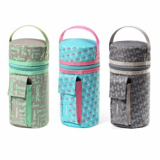 Termoconteiner universal pentru sticle BabyOno cu funcție de încălzire Grey/Green/Blue Termoconteiner universal pentru sticle BabyOno cu funcție de încălzire Grey/Green/Blue