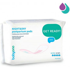 Absorbante postnatale BabyOno NIGHT&DAY 10 buc. Absorbante postnatale BabyOno NIGHT&DAY 10 buc.