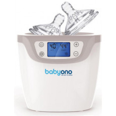 Încălzitor electronic și sterilizator 2 în 1 BabyOno cu afișaj LCD Încălzitor electronic și sterilizator 2 în 1 BabyOno cu afișaj LCD