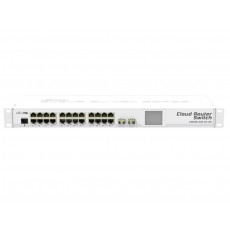 WI-FI роутер MikroTik Cloud Router Switch CRS226-24G-2S+RM (White) WI-FI роутер MikroTik Cloud Router Switch CRS226-24G-2S+RM (White)