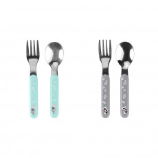 Set tacâmuri BabyOno GREY Set tacâmuri BabyOno GREY