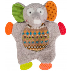 BabyOno 1241 Jurărie de pluș "Elefant Amuzant" cu zornaitoare BabyOno 1241 Jurărie de pluș "Elefant Amuzant" cu zornaitoare