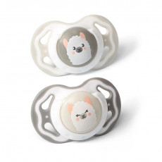 Suzetă din silicon BabyOno simetrica Grey 2 buc. Suzetă din silicon BabyOno simetrica Grey 2 buc.