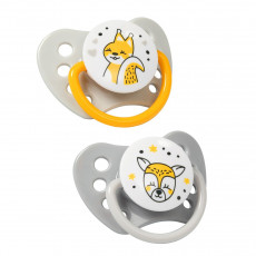 Suzetă din silicon BabyOno NATURAL NURSING anatomică Grey 2 buc. Suzetă din silicon BabyOno NATURAL NURSING anatomică Grey 2 buc.