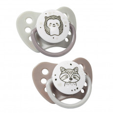 Suzetă din silicon BabyOno NATURAL NURSING anatomică Grey 2 buc. Suzetă din silicon BabyOno NATURAL NURSING anatomică Grey 2 buc.